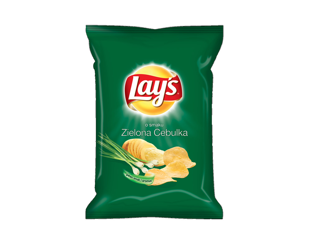 Chipsy Lays - zielona cebulka 40 g 