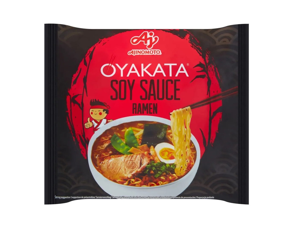 Zupka chińska Oyakata (Zupa Ramen w torebce SOY SAUCE)