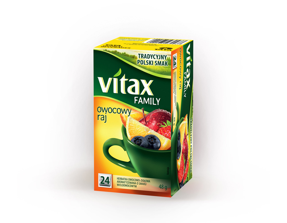 Herbata ekspresowa Vitax 24 szt - owocowa
