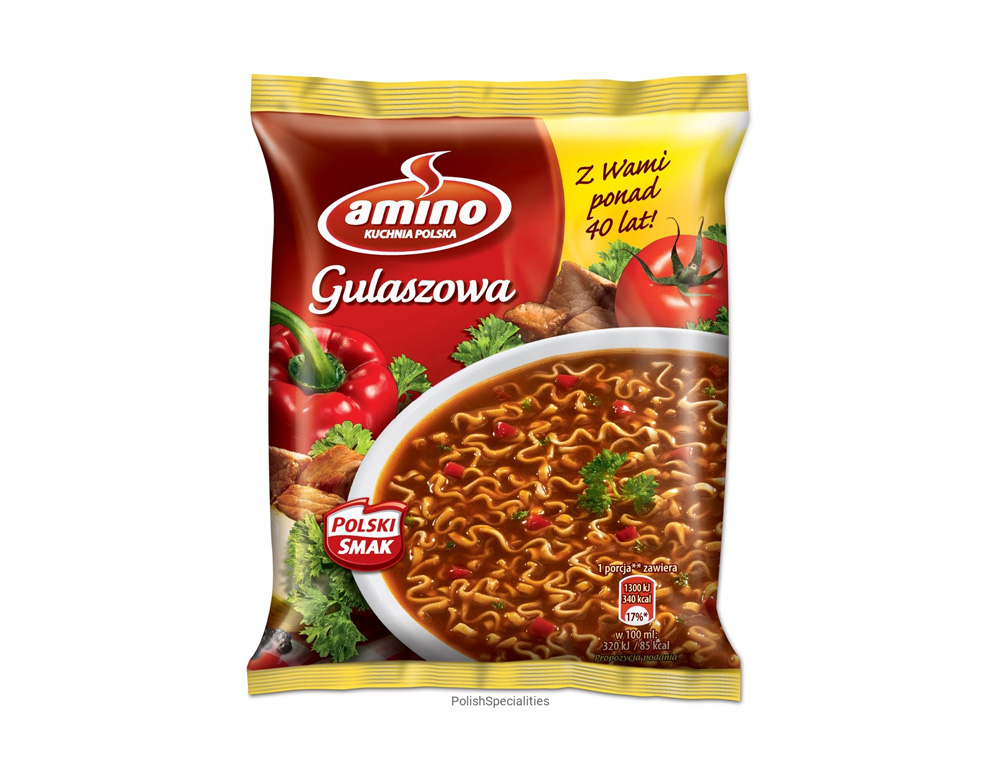 Amino zupa gulaszowa 66g