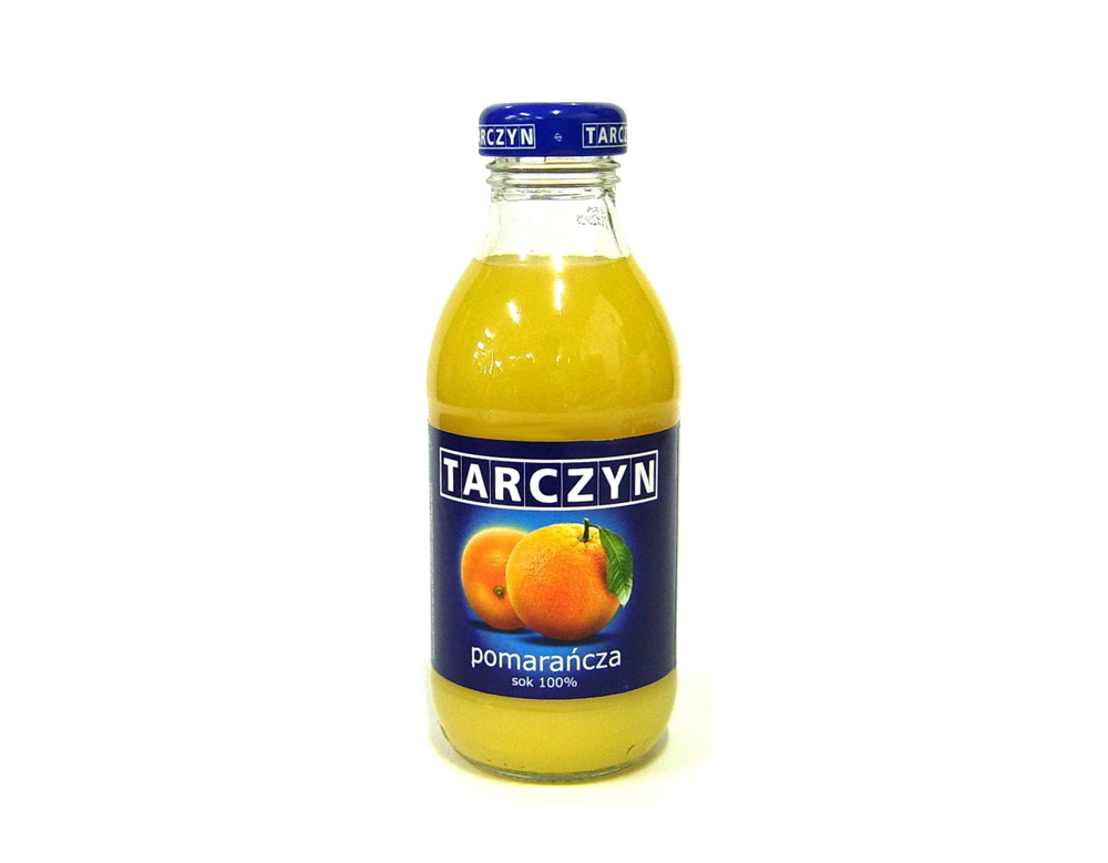 Tarczyn sok pomarańczowy 100% 330ml