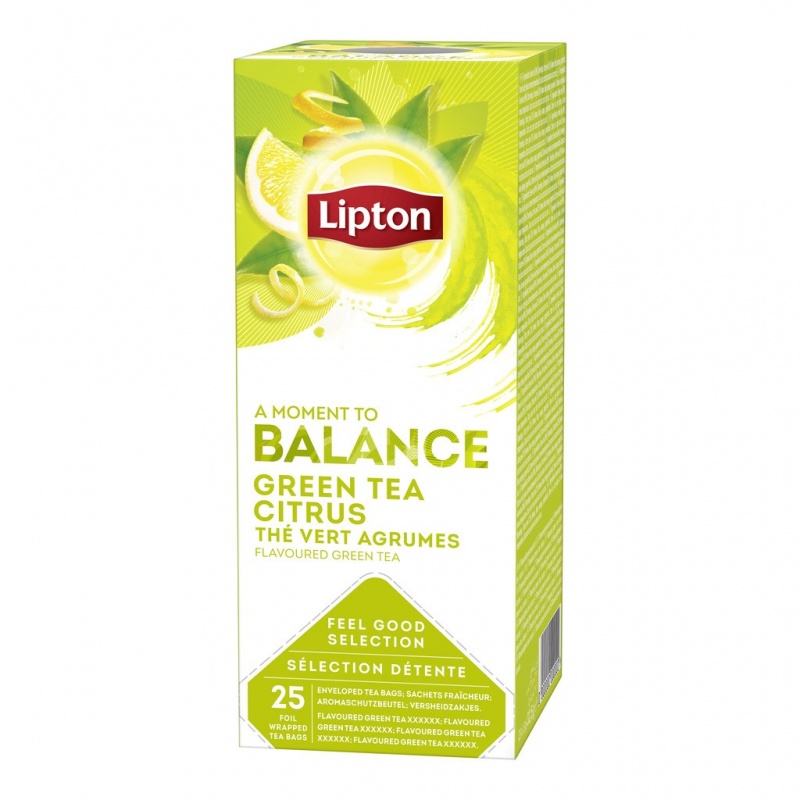 Lipton Green Tea Citrus 25 kopert
