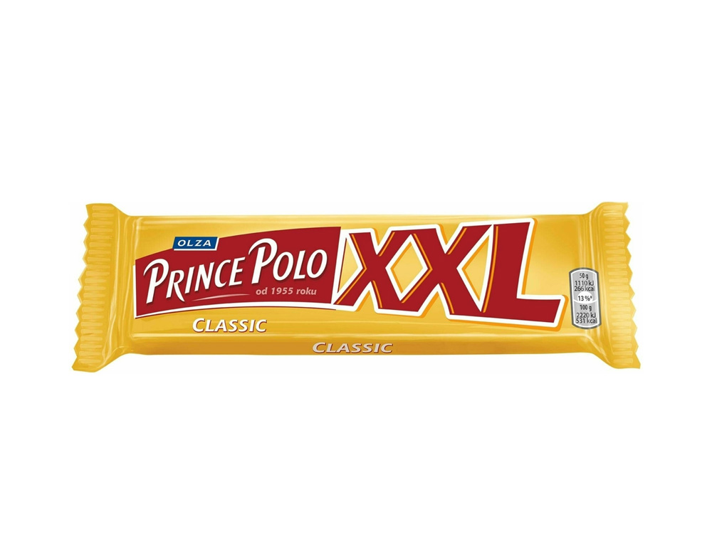 Prince Polo XXL - classic 50 g (karton 28 szt.)