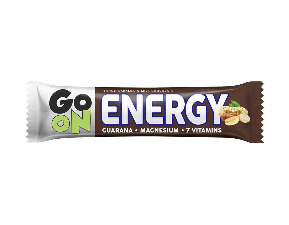 Baton Go On Energy - orzechowo karmelowy 50 g