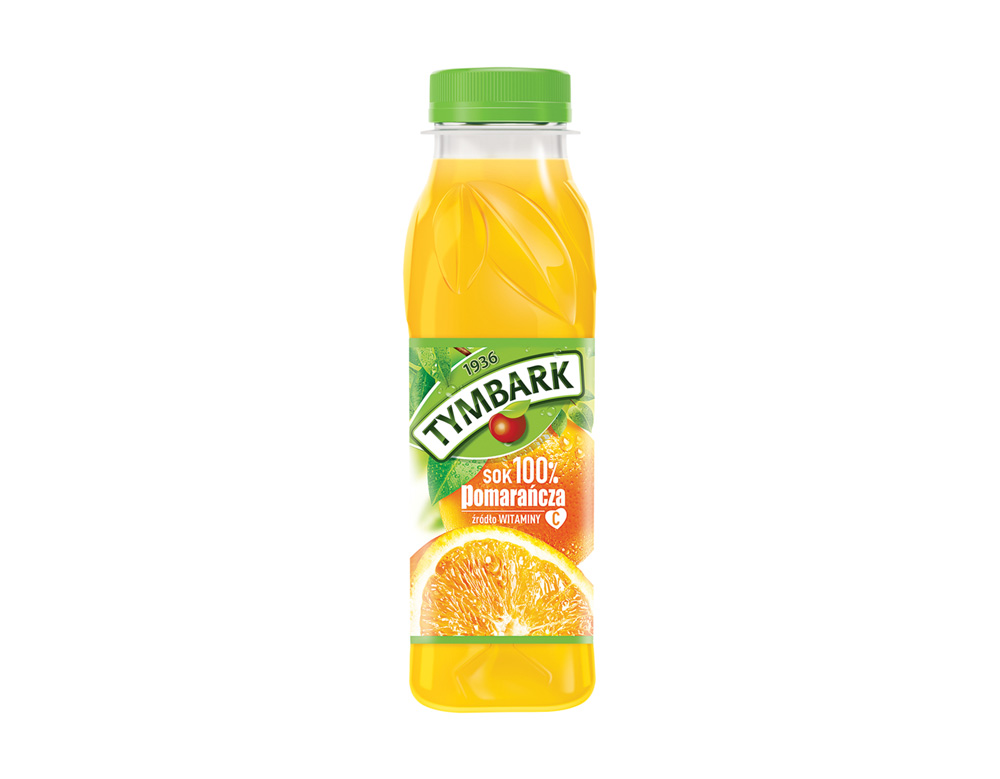Sok pomarańczowy 100% - TYMBARK 0,3 l