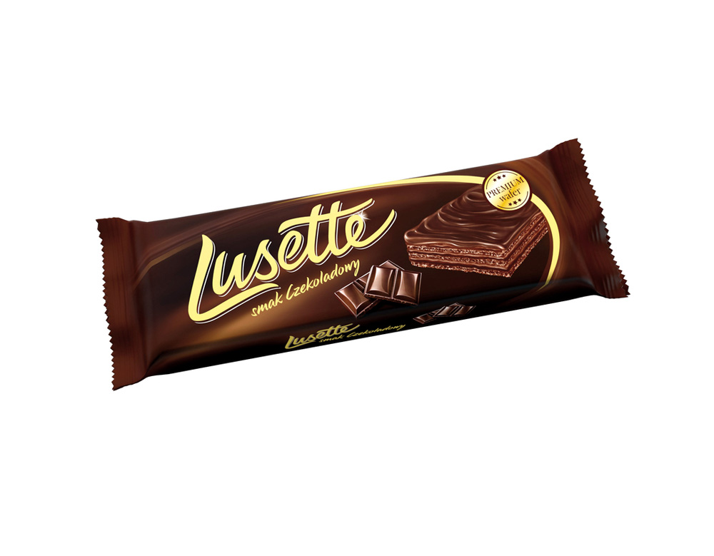 Lusette czekoladowe 50 g (karton 36 szt.)