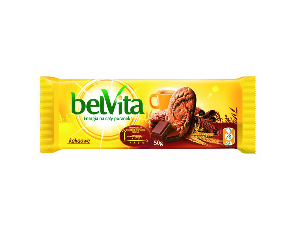 Belvita kakao 50g (karton 20 szt.)
