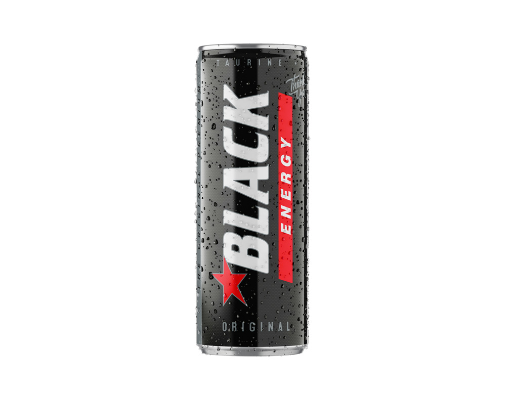 Black energy drink 250ml