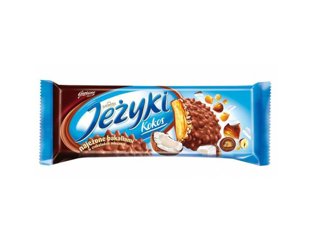 Ciastka Jeżyki Jutrzenka - kokos 140g